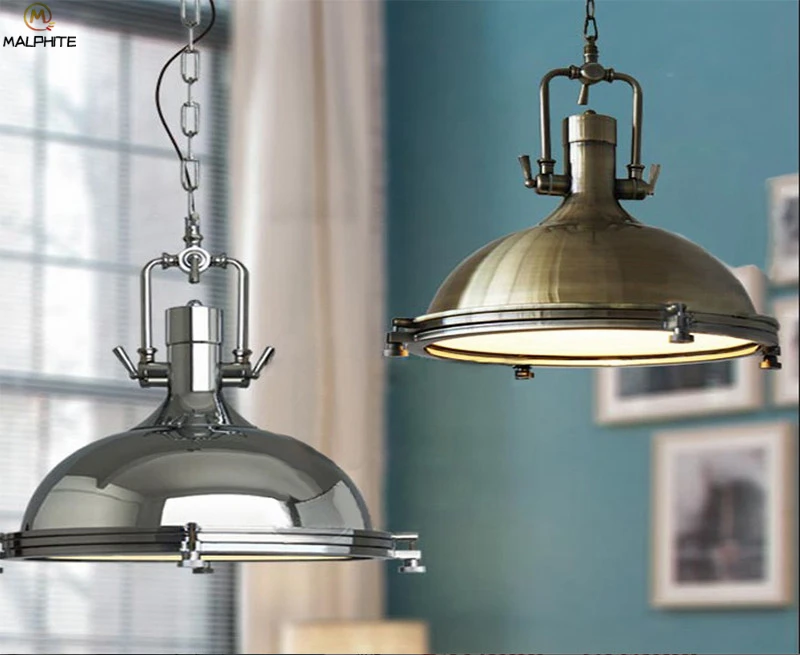 Pingente para Sala de Estar Robles Moderna Retro Roma Cozinha Luminárias Pingente Lâmpadas Interior Decoração Industrial Luminária Luz 2 Luzes de pendentes