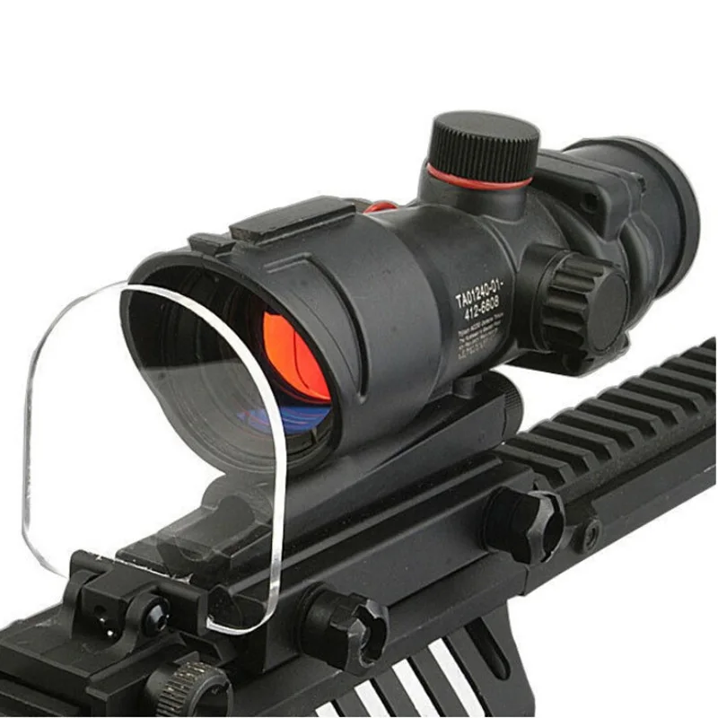 

3mm Thick Optic Scope Foldable Lens Shield Protector Fit 20mm Rail Mount for Aim Sports Reflex Sight Slider Cover Red dot