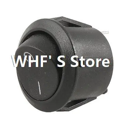 

AC 250V 3A ON-OFF I/O SPST 2 Pin Snap in Mini Round Boat Rocker Switch x 5 Pcs