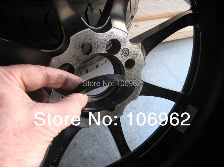 60,1-57,1 мм, 20 шт, черное пластиковое центриковое кольцо для ступицы колеса, доступный размер на заказ, аксессуары для обода колеса