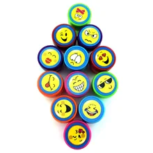 12 шт./лот дети мультфильм штамп граффити маленьких детей с изображением игрушки изготовленные на заказ Пластик резиновые самостоятельной Печати На чернилах