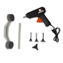 Car Motor Repair Tool Removal Hand Repair Kit Car Door Body Vehicle Auto 40W Hot Melt Glue Gun+Glue Stick Pulling Bridge Device