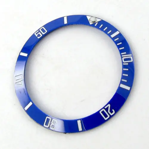 38mm black blue white green New Titanium / ceramic bezel insert for 40mm submariner men's watch