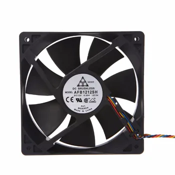 

120x120x25mm Brushless Cooling Fan DC12V 0.80A 7-Blade Cooler PC Fan For Delta AFB1212SH