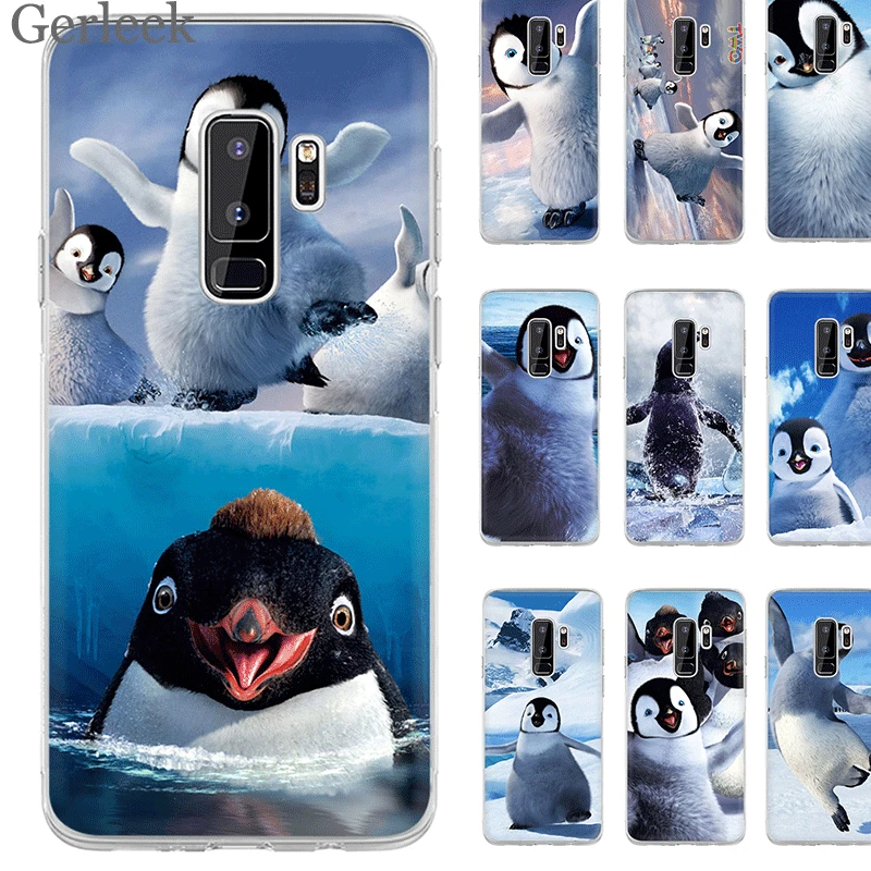 Чехол для телефона Desxz Arctic Penguin Samsung Galaxy S3 S4 S5 S6 S7 Edge S8 S9 S10 Plus S10e жесткий защитный