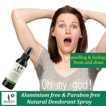 

Australia Sukin Aluminium free &Paraben free Deodorant Spray Organic Natural Effective Leave smell fresh &clean Eliminate odour