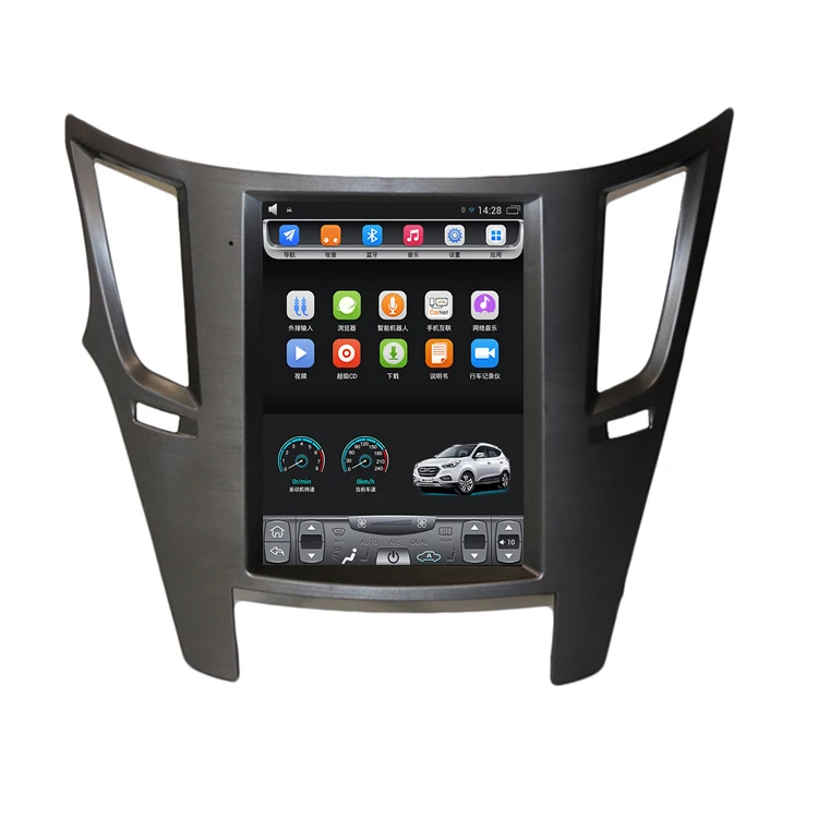 2010 2015 Legacy Outback 10 4 дюймовый вертикальный сенсорный экран Android автомобильный GPS