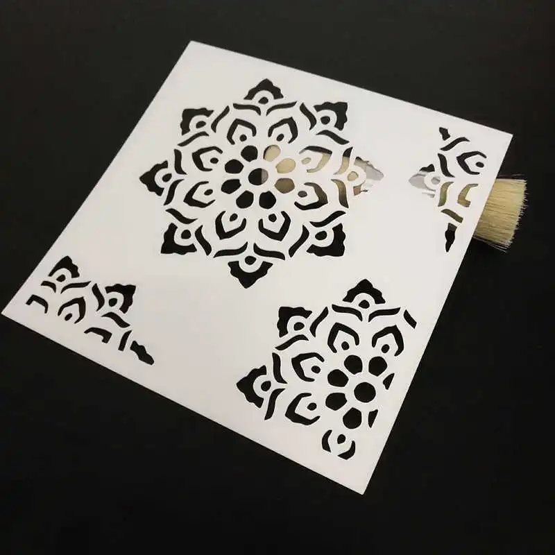 

Exotic Patterns Background for Polymer Clay,Fabric,Chalk,Acrylic Paint,Making Projects 14cm*14cm