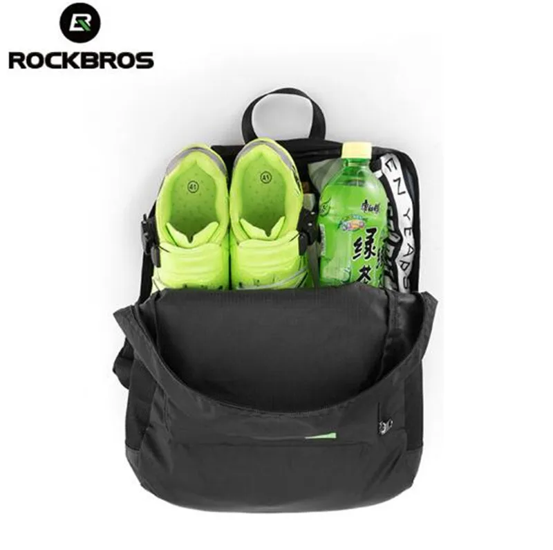 ROCKBROS Waterproof Foldable Backpack Hiking Camping Cycling Bicycle Bike Bags Men Women Outdoor Sport Bag
