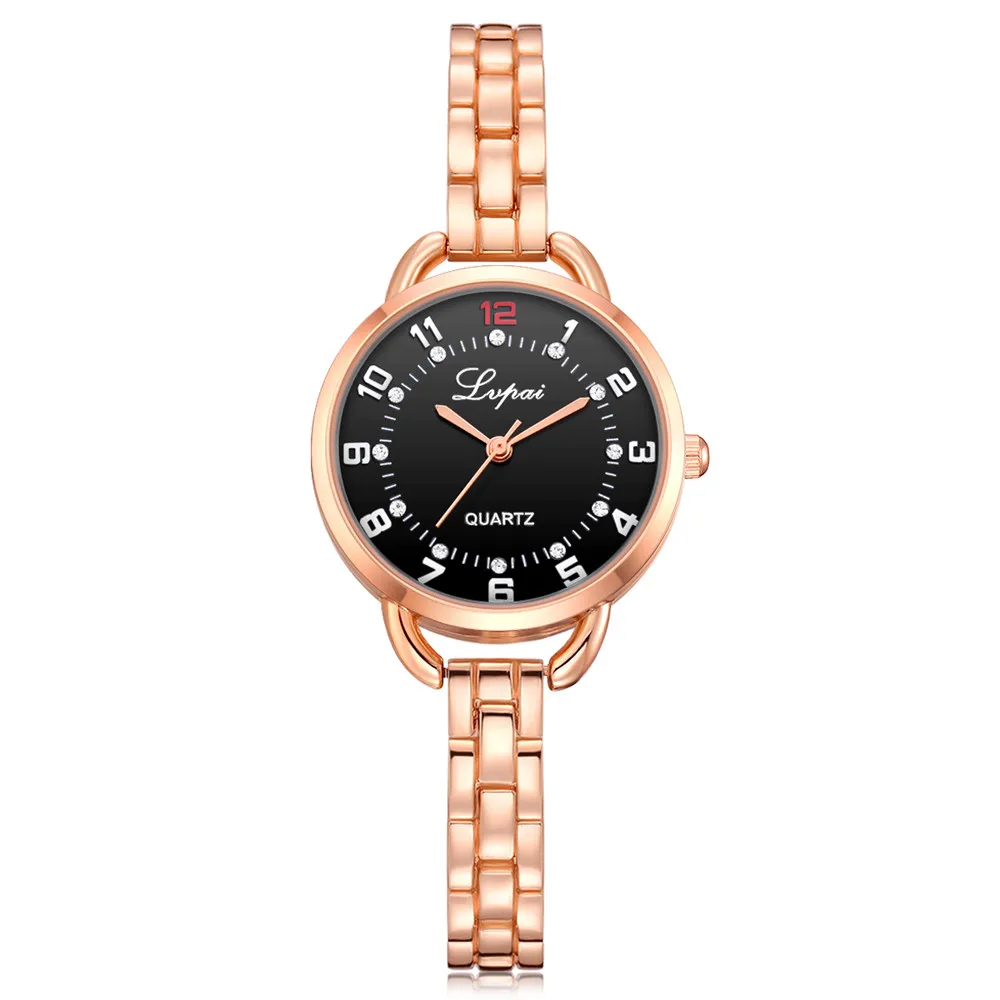P305 Lvpai Women's Watch Crystal Diamond Bracelet Quartz Wrist Watch P305 Lvpai Women's Watch Crystal Diamond Bracelet Quartz Wrist Watch