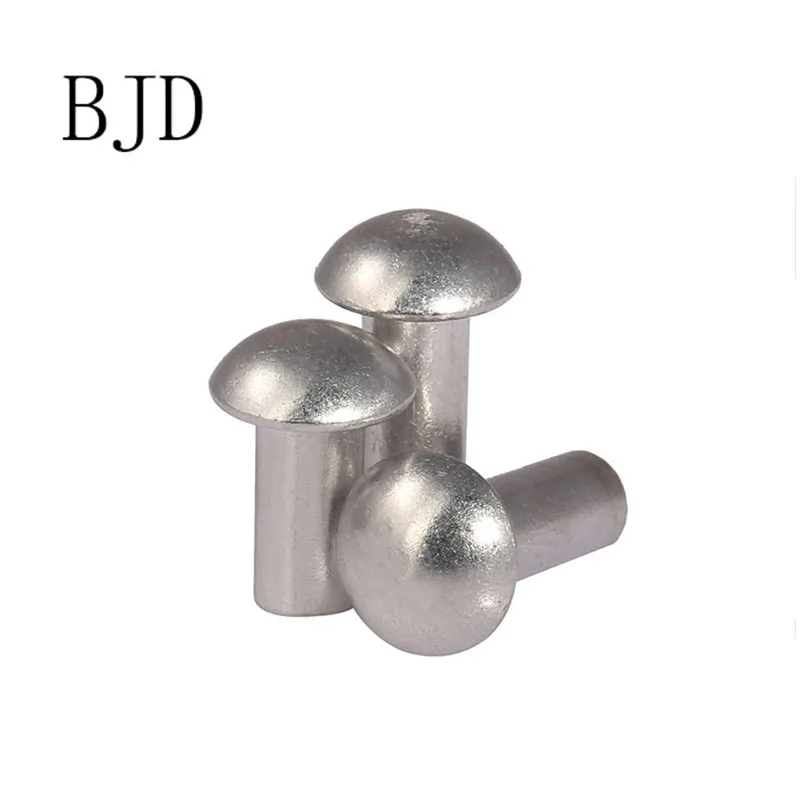 Buy 100PCS/LOT Round Aluminum Round Solid Rivet M3/M4