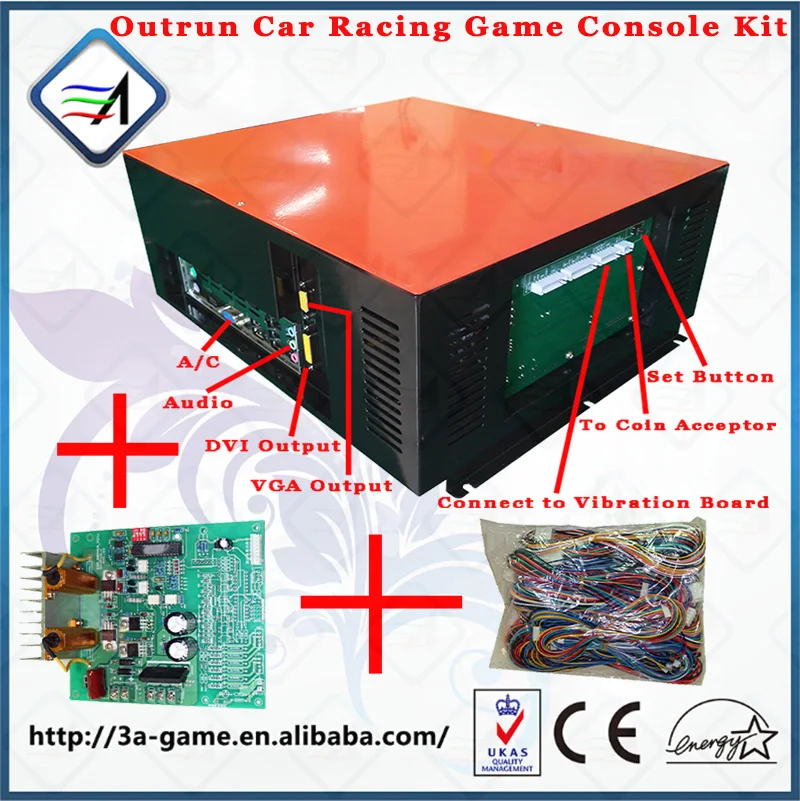 Аркадный набор Outrun гоночная игра материнская плата гоночный автомобиль симулятор Outrun игровая консоль наборы для игровой машины