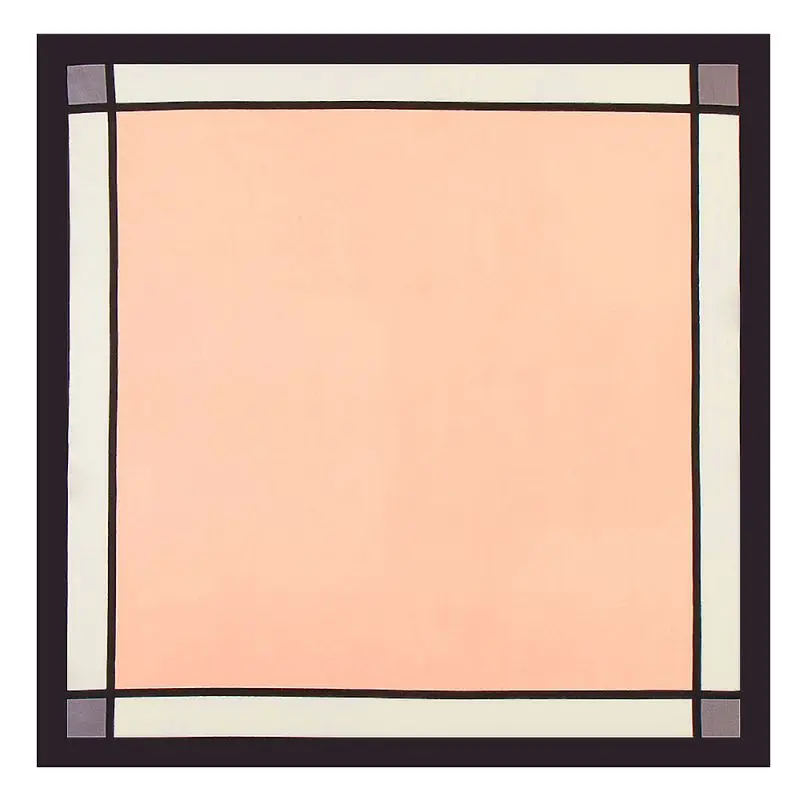 

POBING Luxury Brand Plain Silk Scarf Women Square Scarves Solid Plaid Hijab Lady Wrap Bandana Female Foulard 60cm x 60cm