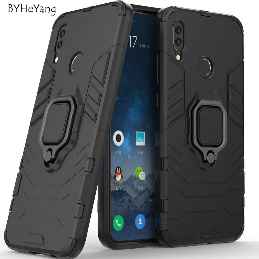 For Huawei P Smart 2019 Case P Smart 2019 Cover Finger Ring