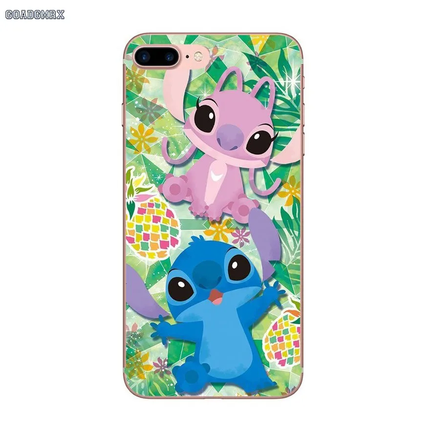 Для Samsung Galaxy A10 A30 A40 A50 A60 A70 A6 A8 A9 plus 2018 A6S A9S Lite силиконовые чехлы для LELO and Stitch