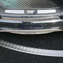 Для- INFINITI QX60 нержавеющая сталь Задний бампер Защитная Накладка
