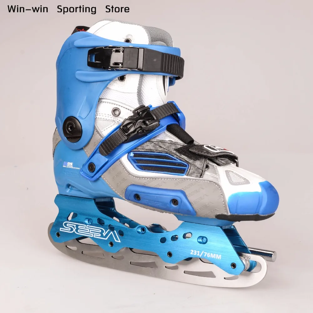 4 Colors 1 Pair Roller Skates Ice Blade Skating Shoes Blade For Adult Kid Ice-Skating