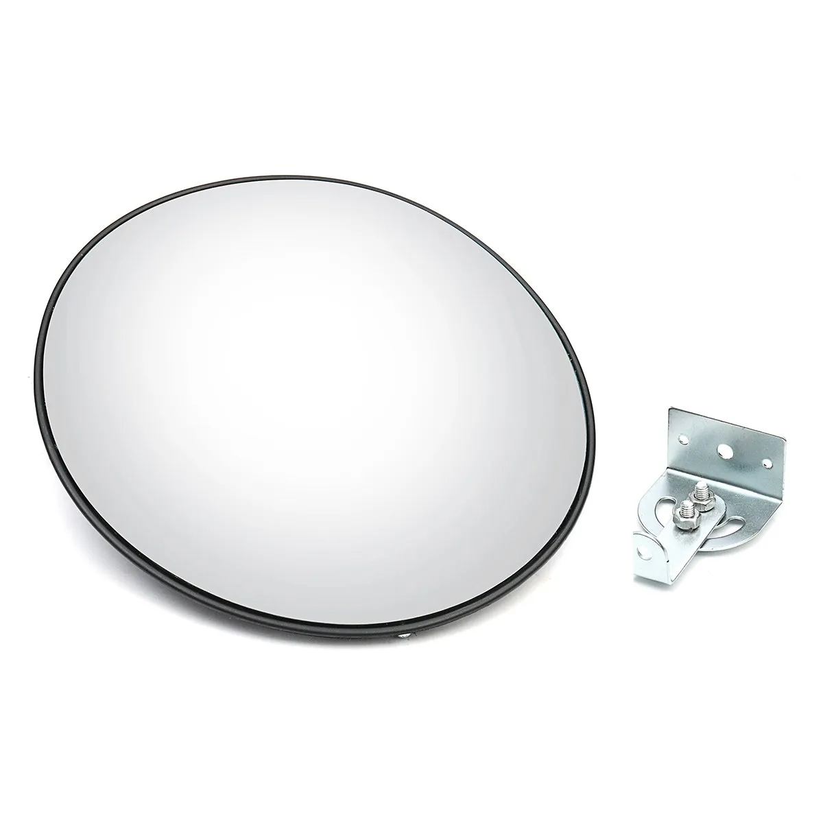 Meilleur NOUVEAU Safurance 30 cm Grand Angle Courbe Convexe de Sécurité Route Miroir Pour Intérieur Antivol Trafic Signal De Sécurité Routière