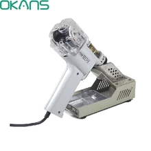 Двойной мембранный вакуумный насос Электропаяльник пистолетный паяльник присоска S-998P AC220V