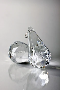 

50Pcs/Lot, H47mm * Dia25mm Acrylic Drop/ Pendant, Wedding Home Party Christmas Decoration, Chandelier Prisms, Lighting Parts