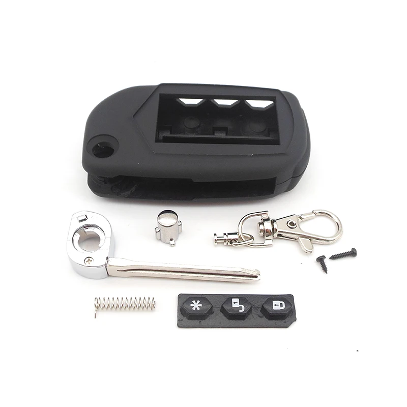

A91 Key Case Keychain for Starline A91 A61 B9 B6 uncut blade fob case cover A91 folding car flip Remote Control