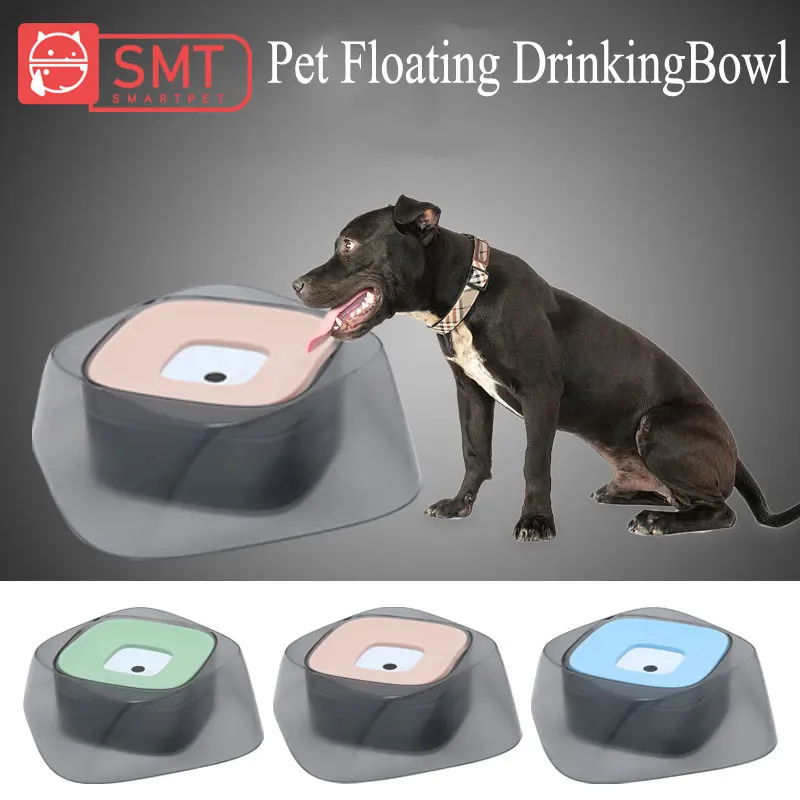 SMARTPET 1L Антибликовое покрытие миски для собак плавающая не смачивающая чаша для собачьего питья фонтан Фидер противоскользящая миска для кошек и собак