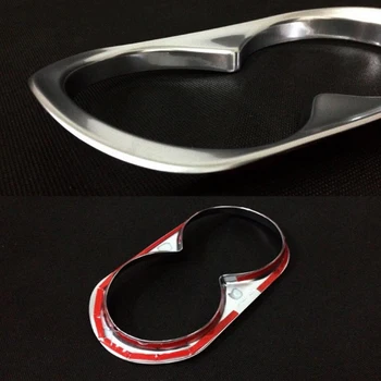 

Decorative cover Chrome Centre Console Water Drink Cup Holder Panel Decoration Cover Trim For Mazda CX-5 2012 2013 2014