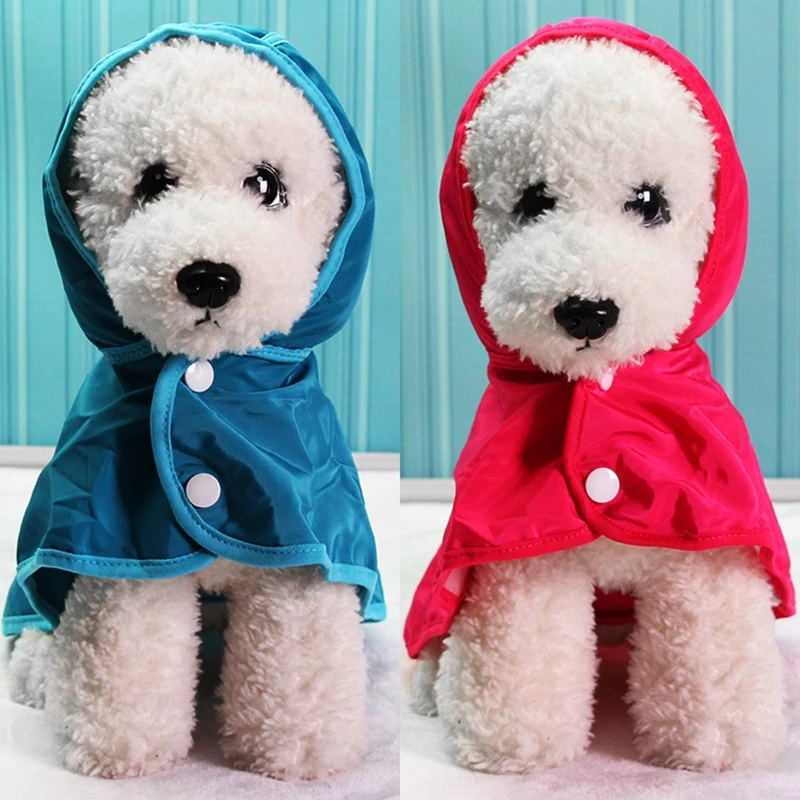 Dog raincoat Small dogs Fashion Dog Waterproof High Quality Teddy