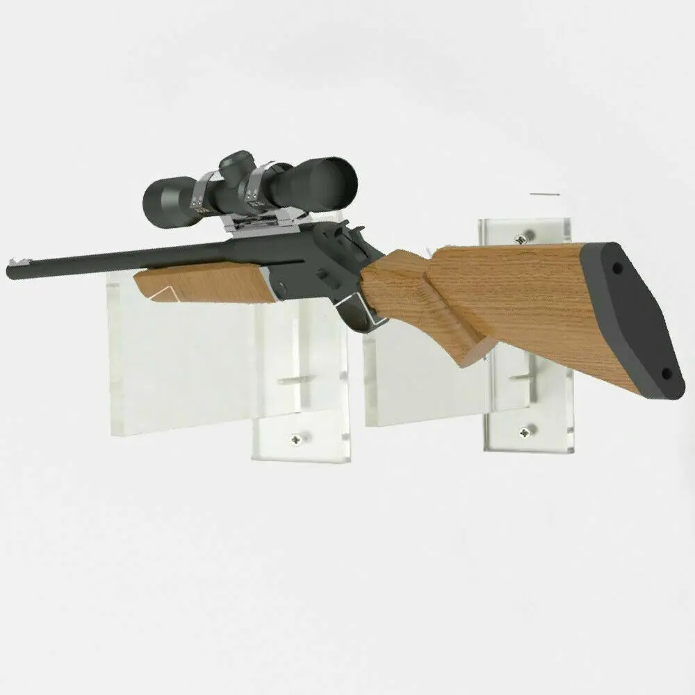 Акриловая коробка для патронов/мушкетные кронштейны/винтовка настенный дисплей/пистолет оружие