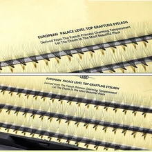 Новые 8-12 мм 60 пучков/комплект натуральный C Curl 10D черный 0,05 ММ волокна ресниц Ложные норковые накладные ресницы красота советы большие инструменты для глаз