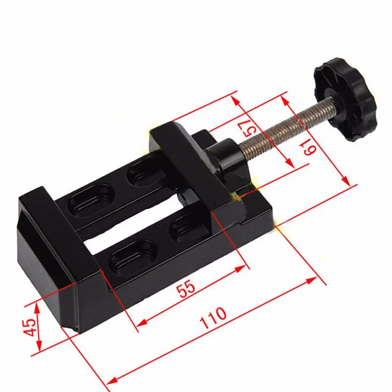 Мини алюминиевый сплав стол тиски плоскогубцы металлический зажим слесарный зажим тиски DIY Инструменты для металла Woodworkng