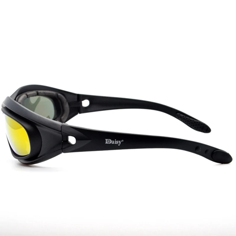 Online Daisy C5 Polarisierte Armee Brille Sonnenbrille Männer Military Sonne Gläser Für Männer Desert Storm Krieg Spiel Tactical YQ161