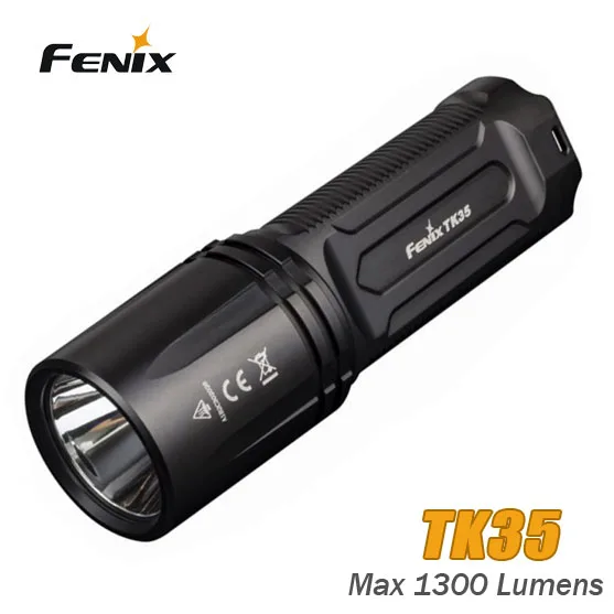 

Fenix TK35 2018 USB Charge Cree XHP35 HI 1300 Lumens LED Flashlight Torch