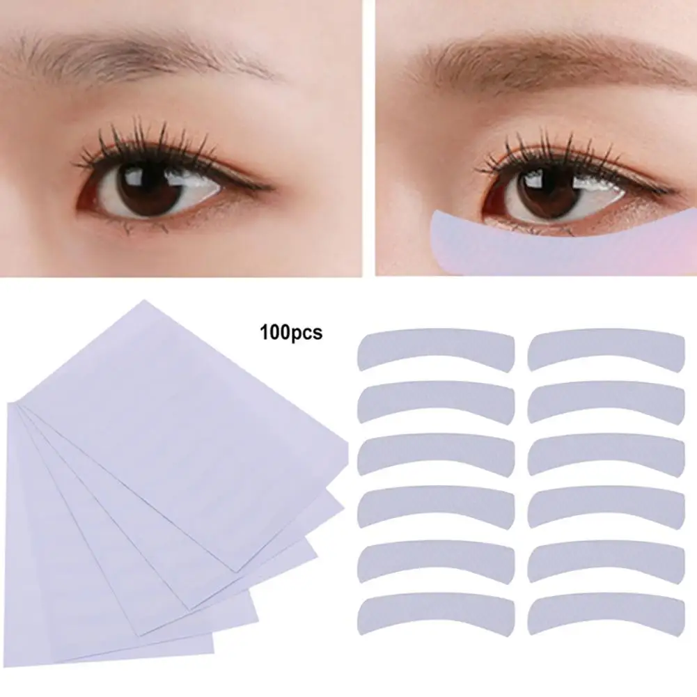 

100pcs/lot-50 pair Disposable Eyeshadow Shield Under Pad Eyelash Extensions Patch Multifunction Beauty Eye Make Up Tools