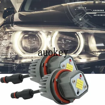 

Krator 80W 6000K White LED Angel Eyes Ring Marker Light Bulbs For E39 E60 E63 E53,Pack of 2