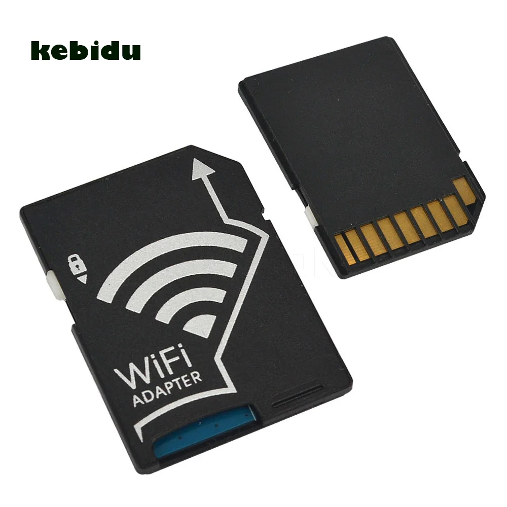 

kebidu MINI Micro TF Converter Wifi SD Card Adapter High Quality For Nikon Cameras Photos Wireless transmit For SONY For Canon