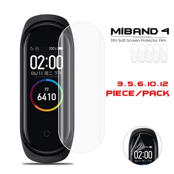 

For Xiaomi mi Band 4 Screen Protector Film Soft TPU Ultra Clear For Xiaomi MiBand 4 Smart Wristband Full Screen Protective Cover