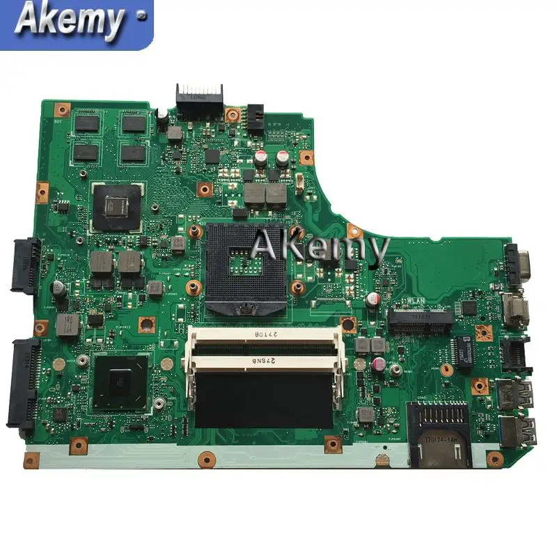 Akemy K55VD материнская плата для ноутбука ASUS K55VD K55A A55VD F55VD K55V K55 тест оригинальная материнская плата поддержка процессора I7