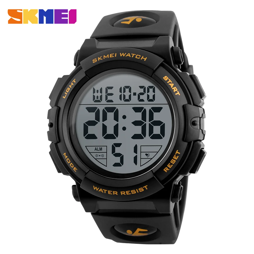 Relógios à Prova Relógio de Pulso 50m ao ar Skmei Moda Masculina Esportes Água Livre Relógio Digital Masculino Natação Reloj Hombre Montre Homme D50