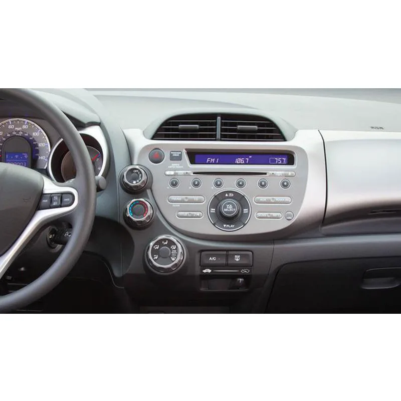 Best Liislee 2 din Android Car Navigation GPS For Honda Fit Jazz 2007~2014 Big Screen Auto Radio Multimedia Player Bluetooth 2