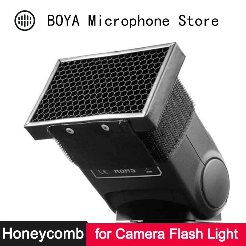 

Universal Flash Honeycomb Grid Filter Soft Box Bounce Diffuser for Canon Nikon Sony DSLR Camera Flashlight Speedlite Accessories