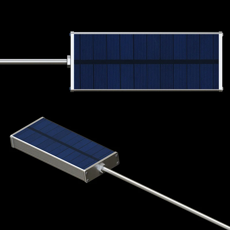Солнечный сенсор 48 Светодиодный светильник 100 Вт подсветка водонепроницаемый наружный настенный светильник безопасность точечный свет на микроволновый радар движения уличный свет
