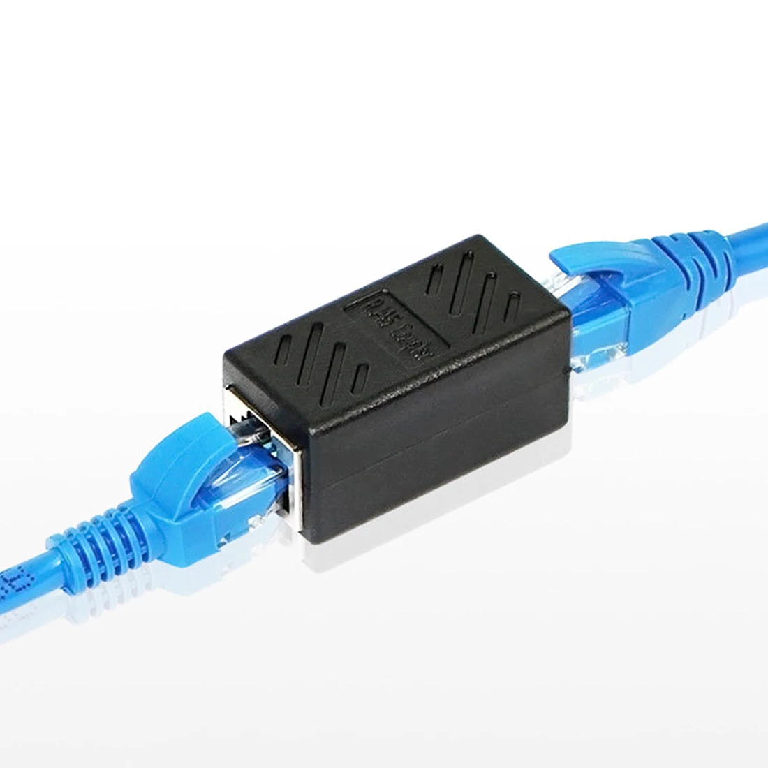 Ethernet LAN разъем Кабель-адаптер удлинитель в линии муфта RJ45 мать к матери CAT6 сети