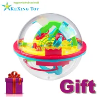 100 Steps 3D puzzle Ball Magic Intellect Ball with gift educational toys Puzzle Balance Logic Ability Game For Children adults