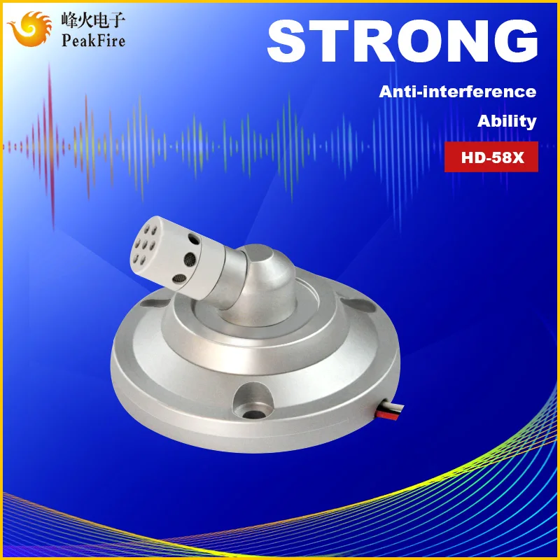  Mini Microfono Ad Alta Sensibilità Pickup Audio Mic di Sicurezza Hearing Attrezzature Nascosta Sorv