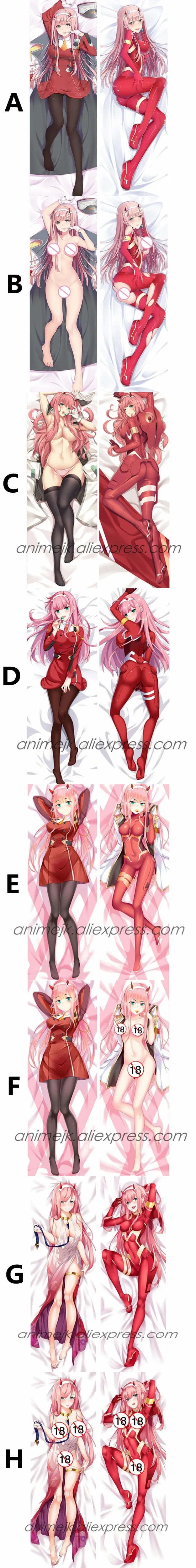 Аниме JK DARLING in the FRANXX ZERO TWO Dakimakura Чехол для подушки для тела Код: 002 мультфильм девушка сексуальная 18R объятия Наволочка Чехол