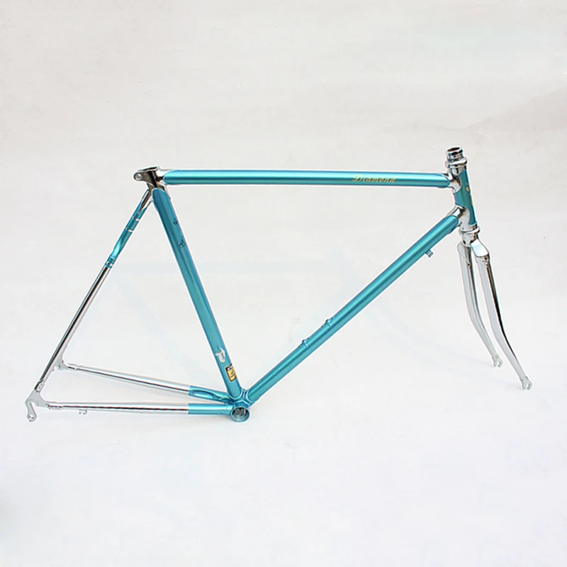 Flash Deal Reynolds 525 Chrome molybdenum steel fixie  frame DIY road bike frame 700 C frame 48 cm 50 cm 52 cm 54 cm 56cm 58cm 7