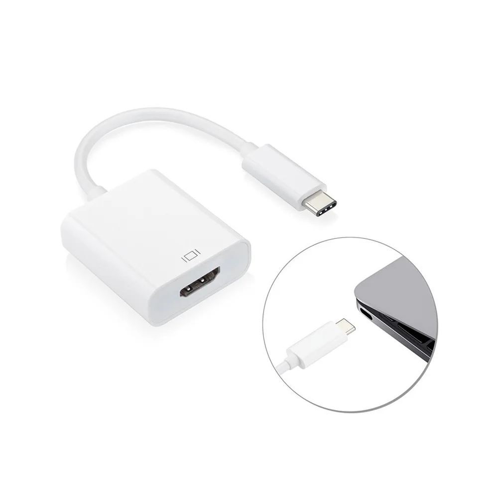 New USB 3.1 Type C To HDMI 1080P HDTV Digital Adapter Cable Converter For Macbook Air Pro | Электроника