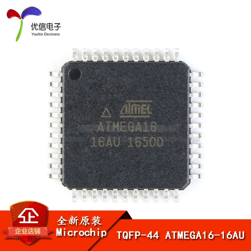 

Original genuine chip ATMEGA16-16AU chip 16K Flash 8 bit microcontroller
