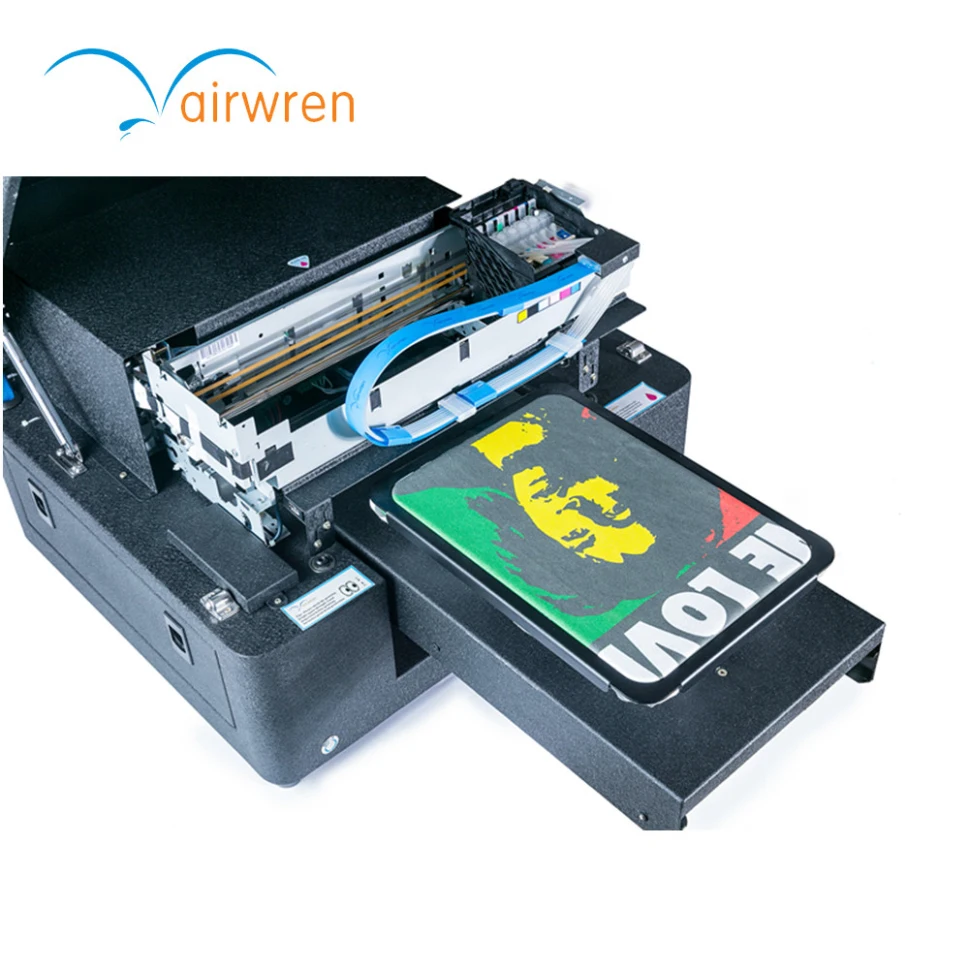 

Factory Price Directly Print On Fabric A4 DTG Printer For T Shirt Printing Machine
